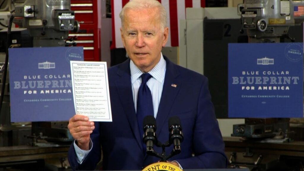 GOP Leaders Clash with Biden Over COVID-19 Funding