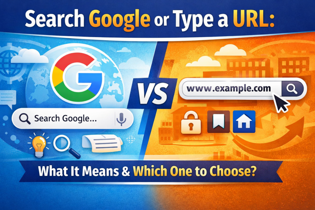 Search Google or Type a URL