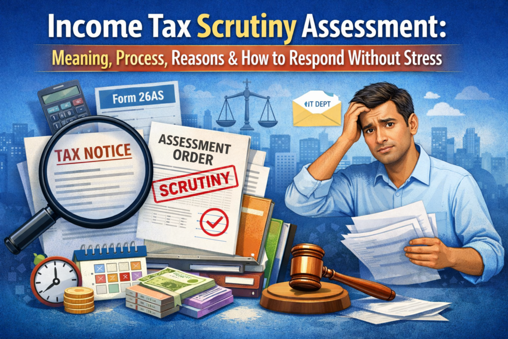 An income tax scrutiny assessment