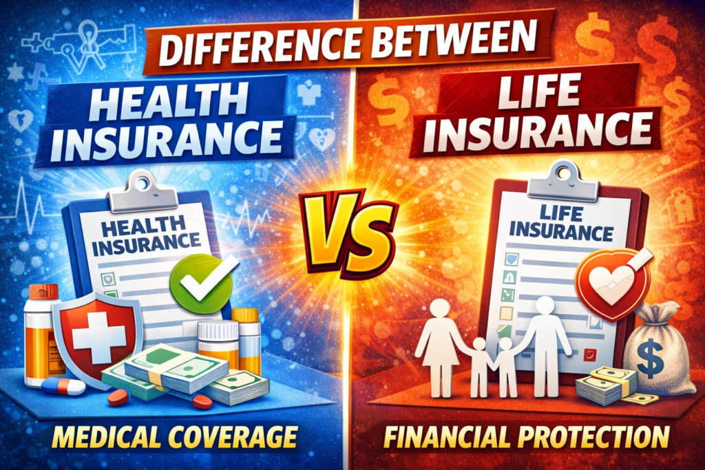 Choosing Health Insurance or Life Insurance Depends on Needs: Consult an Expert for the Best Coverage Health Insurance or Life Insurance