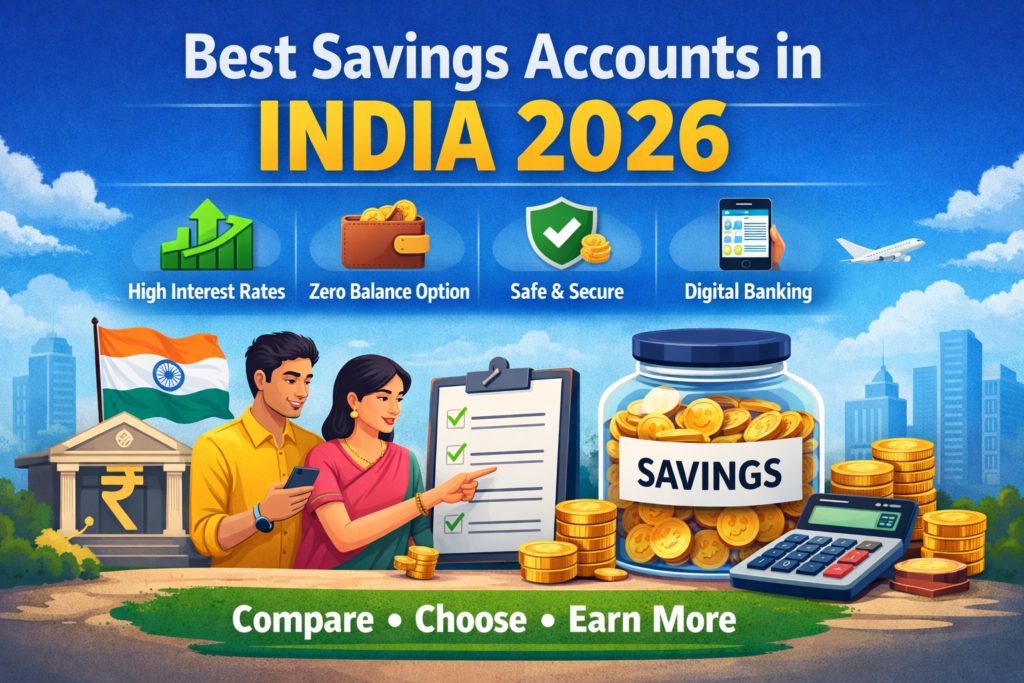 Best Savings Accounts in India 2026 savings account in 2026