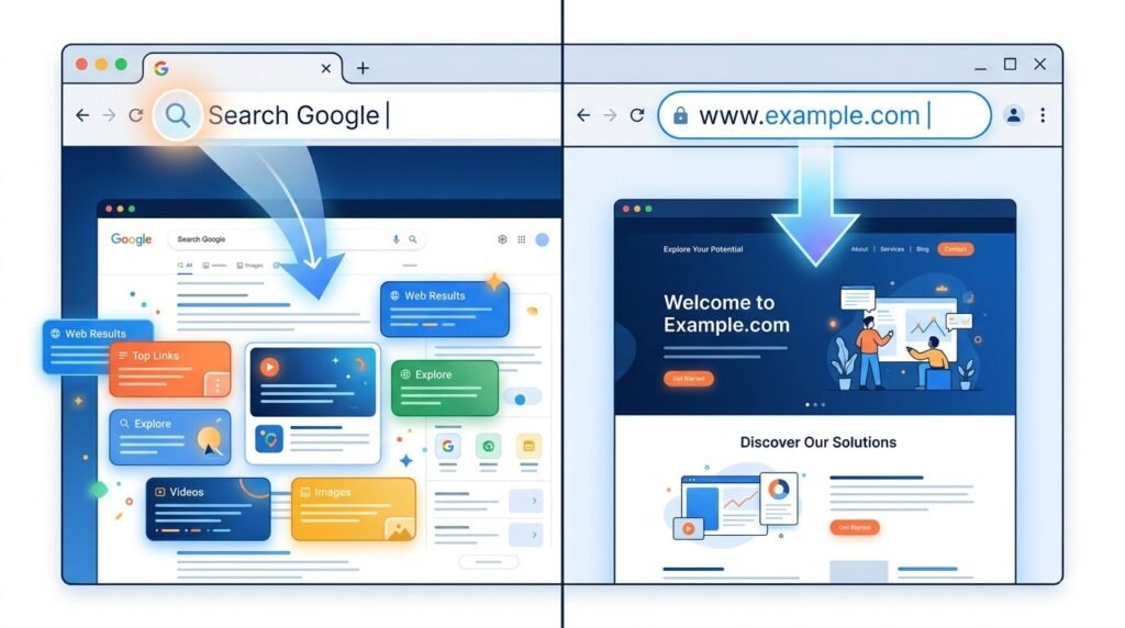 Search Google or Type a URL