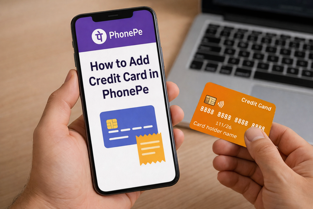 How to Add Credit Card in PhonePe